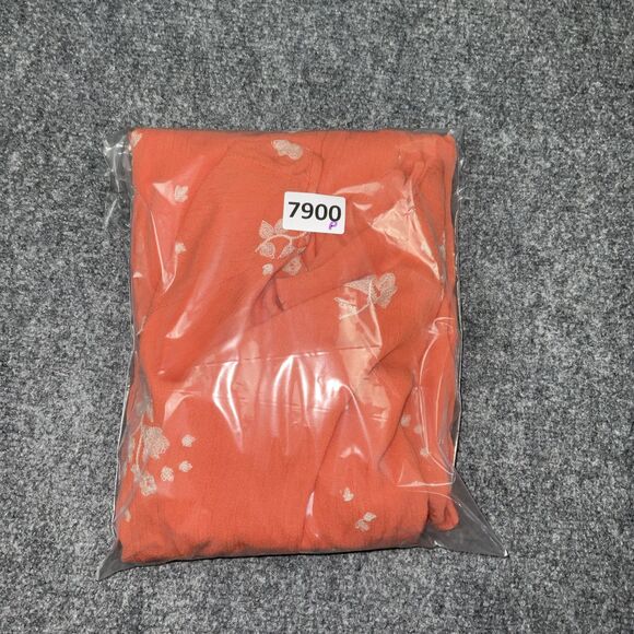 Free People Orange Floral Mini Dress - Picture 10 of 10